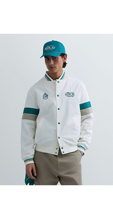 REPLAY × Monte Carlo Country Club ボンバージャケット